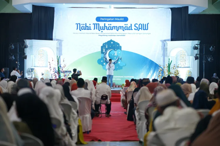 Peringatan Maulid Nabi Muhammad SAW di Parepare “Menakjubkan”