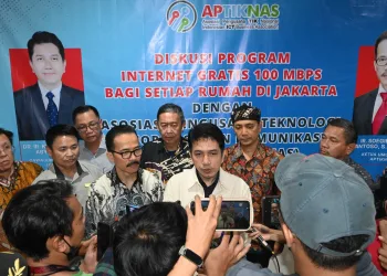 Cawagub Jakarta Kun Wardana Temui Petinggi APTIKNAS Bahas Internet Gratis