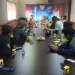 Pjs Bupati Majene Habibi Aziz saat Audensi dengan Sejumlah Awak Media Di Ruang rapat kantor bupati majene.Senin 7/10/2024