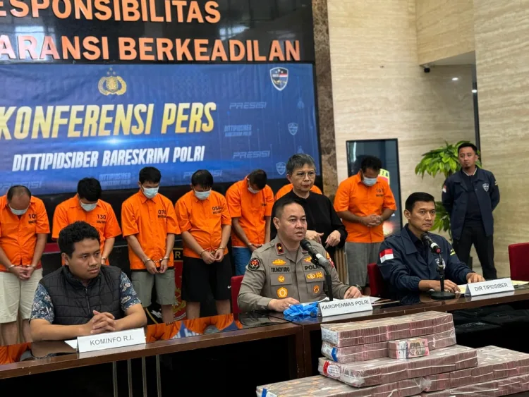 Polri Bongkar Sindikat Judi Online Kendalikan 85 Ribu Pemain, Perputaran Uang Capai Rp 685 Miliar