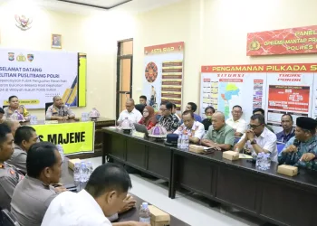 Polres Majene Terima Kunjungan Tim Penelitian Puslitbang Polri, Bahas Penguatan Kepercayaan Publik
