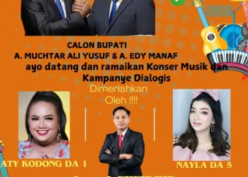 22 Oktober Kampanye Dialogis Harapan Baru Dihibur Ati Kodong dan Nayla di Desa Balangpesoang