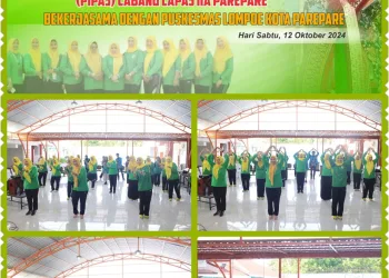 PIPAS Lapas IIA Parepare Gelar Sosialisasi Pencegahan Stunting Bersama Puskesmas Lompoe