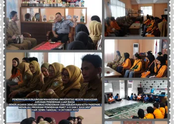 Mahasiswa UNM Makassar Kunjungi Lapas IIA Parepare Tinjau Program Pendidikan Kesetaraan
