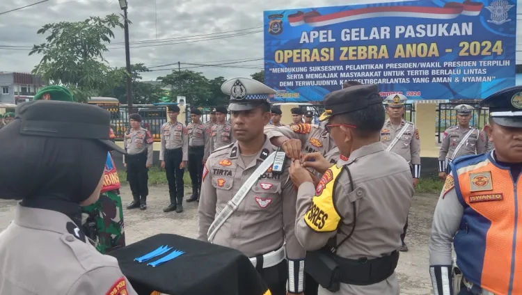 Polres Kolaka Timur Gelar Apel Pasukan Operasi Zebra Anoa 2024