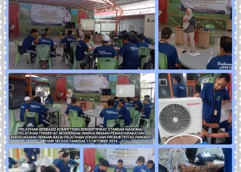 Lapas IIA Parepare Bekerjasama Dengan BPVP Pangkep Kembali Mengadakan Pelatihan Teknisi AC Residensial Bagi WBP Program Mobile Training Unit