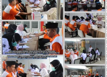 Cegah Penyebaran HIV dan TB, Lapas IIA Parepare Gelar Pemeriksaan Kesehatan Warga Binaan