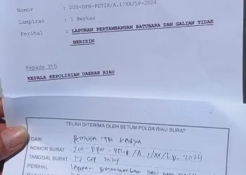 PETIR : Kasus Tambang Diduga Ilegal Lamban Ditangani Polda Riau, Polisi India Blokir Kontak?