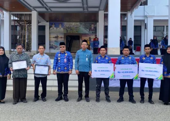 Pemkab Selayar Menggelar Upacara Hari Kesadaran Nasional dan Penyerahan Santunan JKK – JKM BPJS Ketenagakerjaan