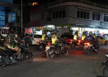 Sinergi, Kapolres dan Dandim 1405 Parepare: Patroli Gabungan Wujudkan Kamtibmas Kondusif Jelang Pilkada