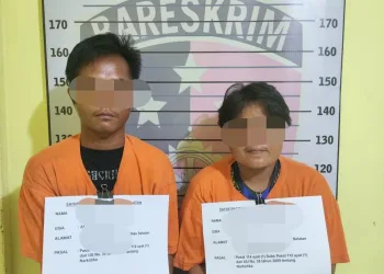 Tim Opsnal Satres Narkoba Polres Nias Selatan Amankan Satu Orang Laki Laki dan Satu orang perempuan Diduga Pelaku Penyalahgunaan Narkotika
