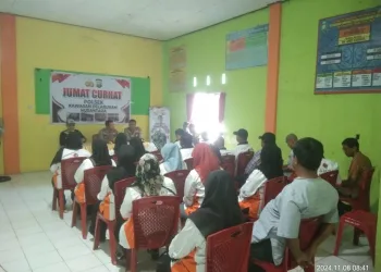 Jumat Curhat, Polsek KPN Imbau Warga Jaga Kerukunan Jelang Pilkada Parepare 2024