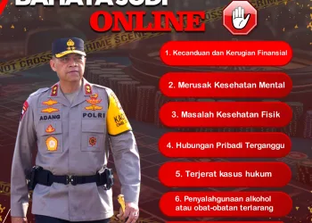 Kapolda Sulbar Sampaikan 7 Poin Penting Bahaya Judi Online!