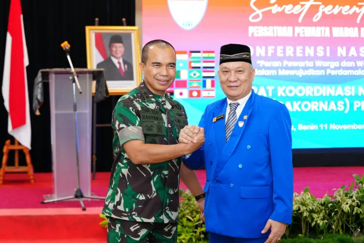 Kapuspen TNI Hadiri Konfrensi Nasional Dewan Pengurus Nasional PPWI
