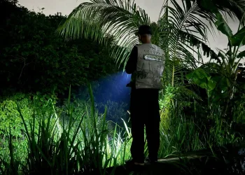 Brigadir Salman Sahrir Pantau Dua Lokasi Rawan Banjir di Parepare