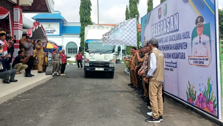 Sukses Kabupaten Sampang Expor Rumput Laut