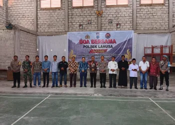 Jelang Pilkada,Polsek Lahusa Gelar Do’a Bersama Lintas Agama