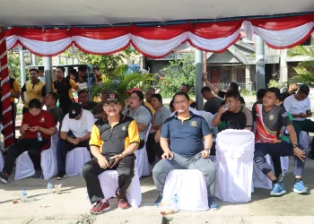 Sukseskan Pilkada Serentak 2024,Polres Nias Selatan Kembali Gelar Olahraga Bersama