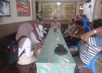 Perkuat Sinergitas Jelang Pilkada, Kapolsek Ujung Terima Kunjungan Silaturahmi PPK