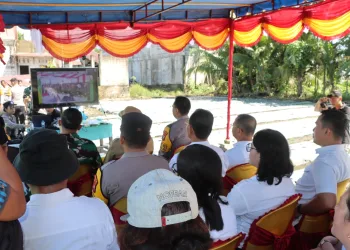 Dukung Ketahanan Pangan, Polres Nias Selatan Launching Gugus Tugas Polri