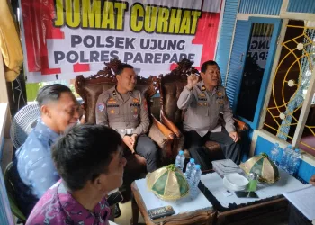 Polsek Ujung Ajak Warga Parepare Hindari Politik Uang