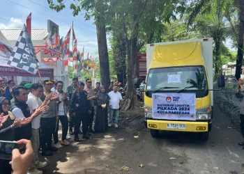 Distribusi Logistik Pilkada 2024 Resmi Di Laksanakan, Polres Parepare Kerahkan Personil Pengamanan dan Pengawalan