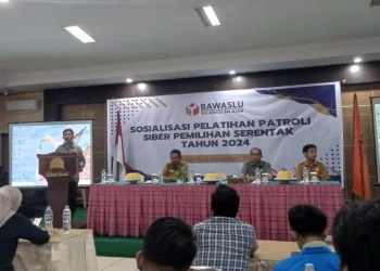 Bawaslu Sulsel Gelar Pelatihan Patroli Siber, Libatkan Media dan Mahasiswa