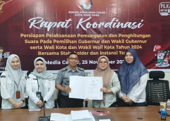 Lapas Kelas IIA Parepare Siap Sukseskan Pilkada Serentak 2024