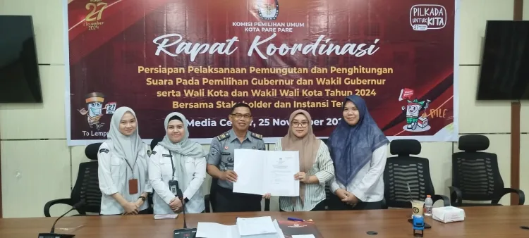 Lapas Kelas IIA Parepare Siap Sukseskan Pilkada Serentak 2024