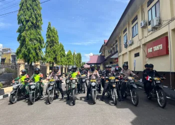 Kapolres Parepare Gerakkan Patroli Gabungan Jaga Keamanan Pilkada 2024