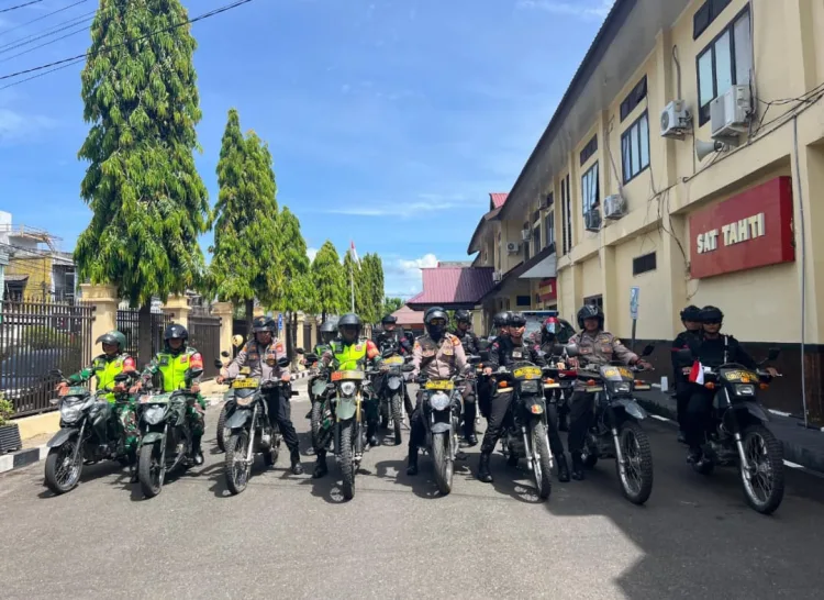 Kapolres Parepare Gerakkan Patroli Gabungan Jaga Keamanan Pilkada 2024