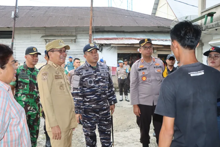 Polres Nias Selatan Gelar Patroli Cipta Kondisi di Masa Tenang Pilkada 2024