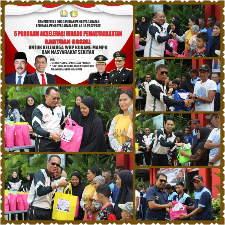 Lapas Parepare Gelar Baksos Implementasikan 5 Program Akselerasi Menteri 