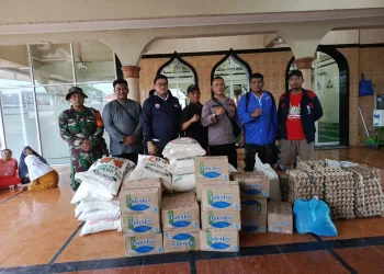 Bentuk Kepedulian PT HKI Kepada Warga Terdampak Banjir, Salurkan Bantuan