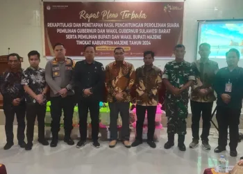 Rekapitulasi Suara Pilkada 2024 di Majene Berjalan Lancar, Partisipasi Pemilih Capai 84%