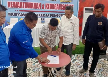 Musyawarah Kerja PWI Parepare-Barru: PWI Barru Siap Berdiri dan Mandiri