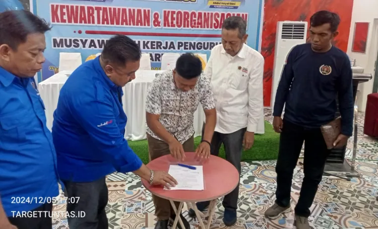 Musyawarah Kerja PWI Parepare-Barru: PWI Barru Siap Berdiri dan Mandiri