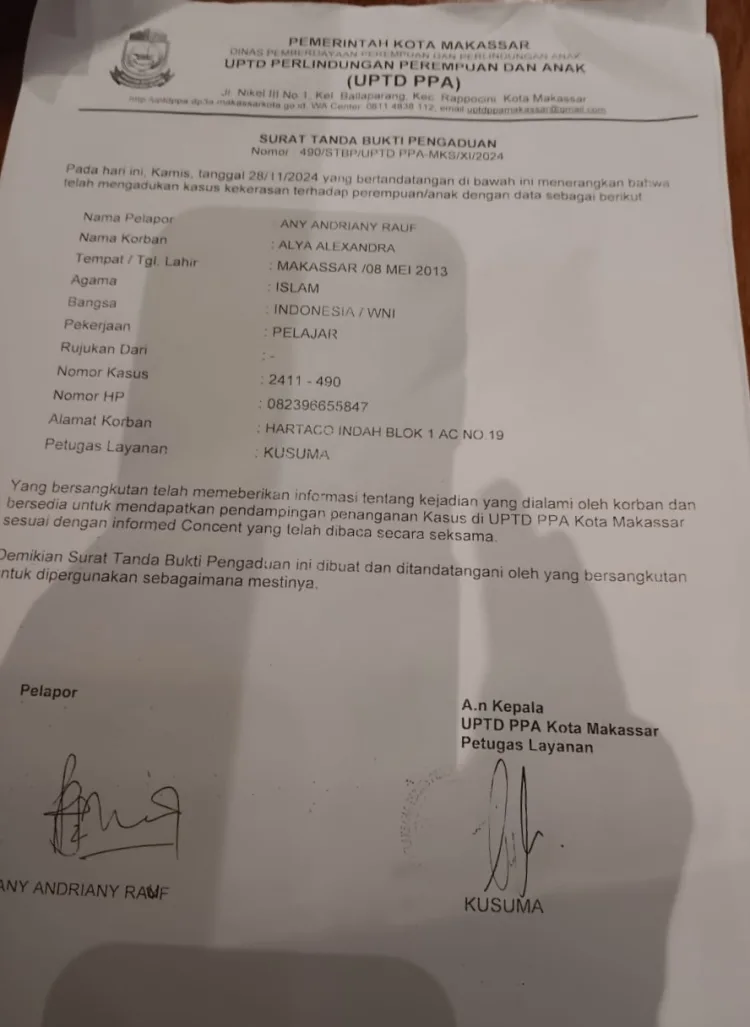 Kasus Dugaan Perundungan di SD Kartika XX–1 Tanggung Jawab Siapa ?