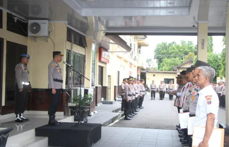 Waka Polres Parepare Ingatkan Anggota untuk Hindari Pelanggaran yang Merugikan Diri dan Keluarga