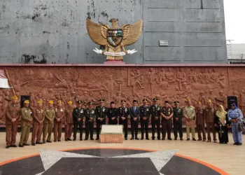 Danyon B Pelopor Satuan Brimob Polda Sulsel Hadiri Peringatan Hari Korban 40.000 Jiwa di Kota Parepare