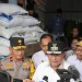 Wakapolda Sulbar Bersama Pj Gubernur Tinjau Ketersediaan Pangan di Gudang Bulog Mamuju