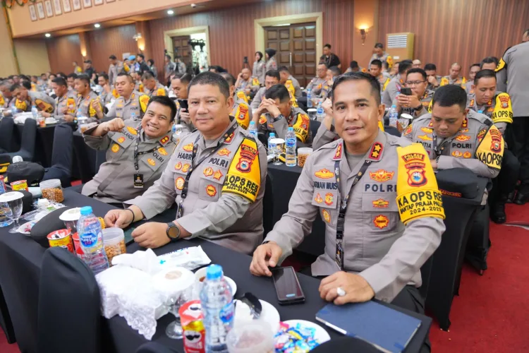 Apel Kasatwil Polri, Kapolres Parepare Siap Implementasikan Arahan Presiden RI