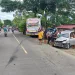 Polsek Malunda Amankan Lokasi Tabrakan Kendaraan Minibus dan Bus di Lamungan Batu