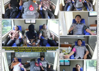 Lapas Parepare Bersama Dharma Wanita Sukses Gelar Donor Darah