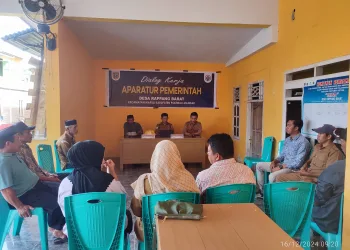 Pemdes Rappang Barat Gelar Dialog Kinerja Bersama BPD, Evaluasi dan Sinergi