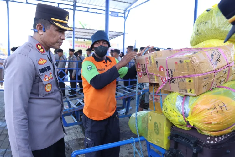 Kapolres Parepare Perketat Pengamanan di Pelabuhan Nusantara