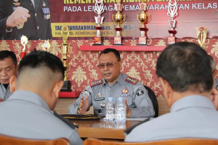 Dukung Asta Cita Presiden, Kalapas Parepare: Ciptakan Sistem Hukum dan Permasyarakatan yang Bersih