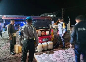 Cipta Kondisi Polsek Soreang Polres Parepare, 146 Liter Tuak Diamankan