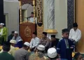 Polsek Ujung Diwakili Kanit Binmas Hadiri Peringatan Isra Mi’raj di Masjid Abrar Lapadde Parepare
