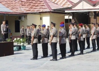 Sertijab, Sejumlah Pejabat Polres Majene Dapat Promosi!